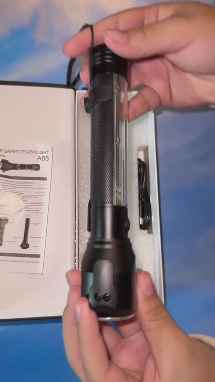 Linterna Martillo Powerbank Imán Portati